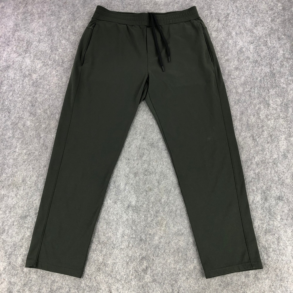 Public Rec Men Sweatpants 34x30 (Actual 34x28) Green Drawstring High Rise Casual